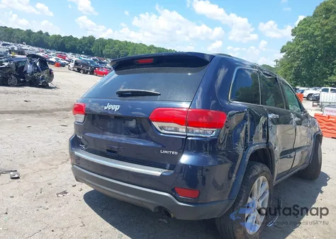 2017 Jeep Grand Cherokee Limited 4X4 из США, поврежденный, VIN 1C4RJFBG9HC728024